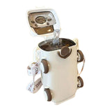 Cute Bear Baby Bus Sipper Water Bottle With Straw And Straps - 500ml