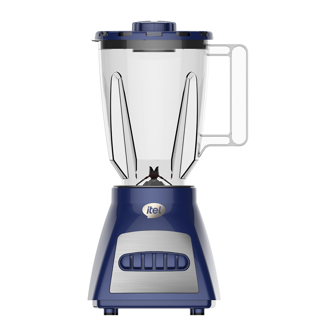 Itel Blender IESA-001 | 350W Pure Copper Motor | 1.5L Food-Grade Jar | 4D Swirling Steel Blades | Overload Protection | 3-Year Warranty