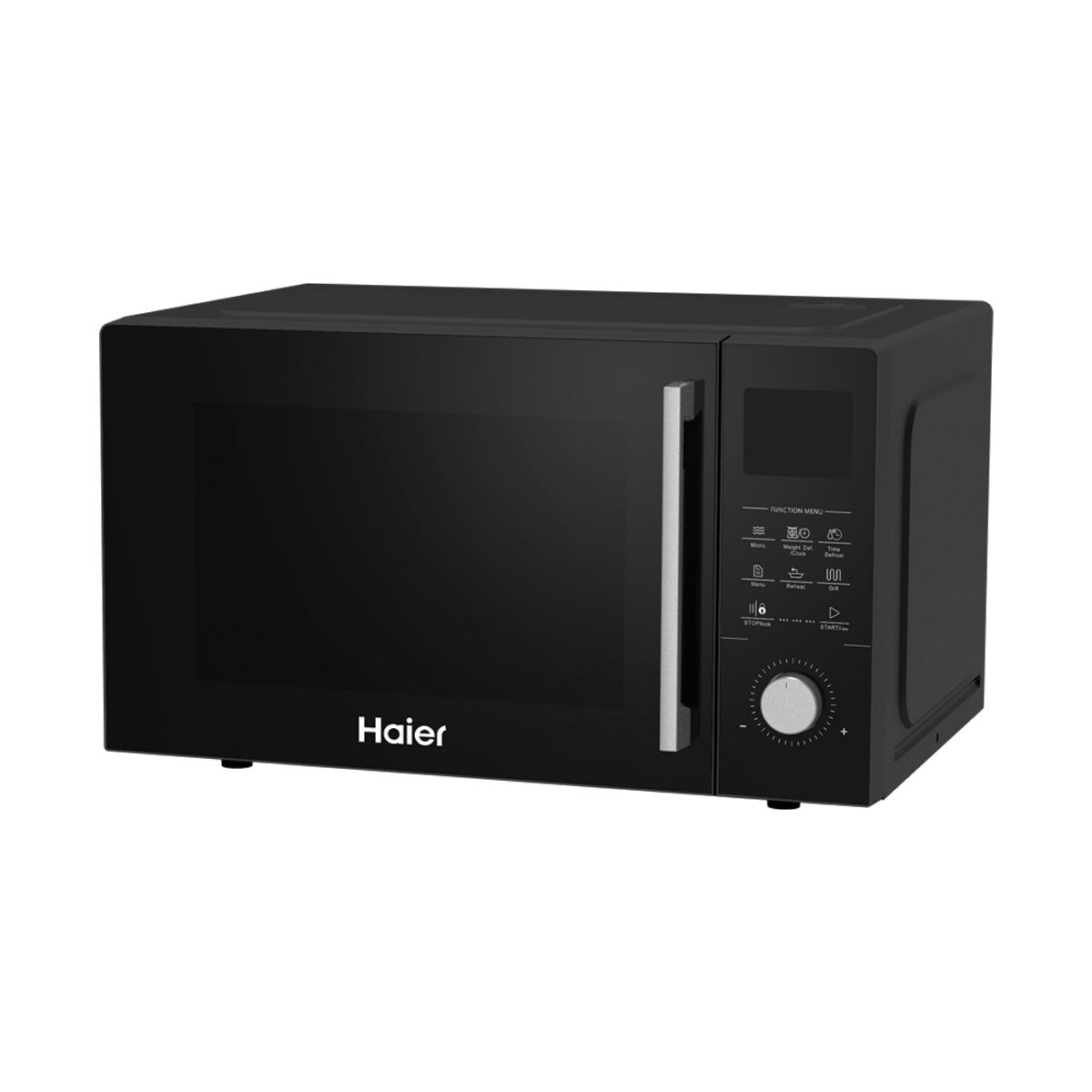 Haier 28L - HMW-28100 - Digital Grill Microwave Oven (Defrost Function - Multi Cooking Function - Cooking end signal)