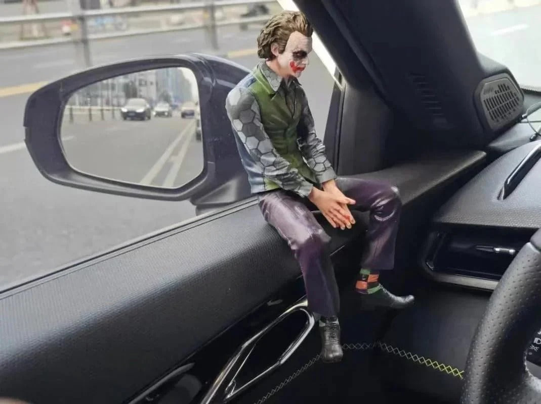 Joker car ornament