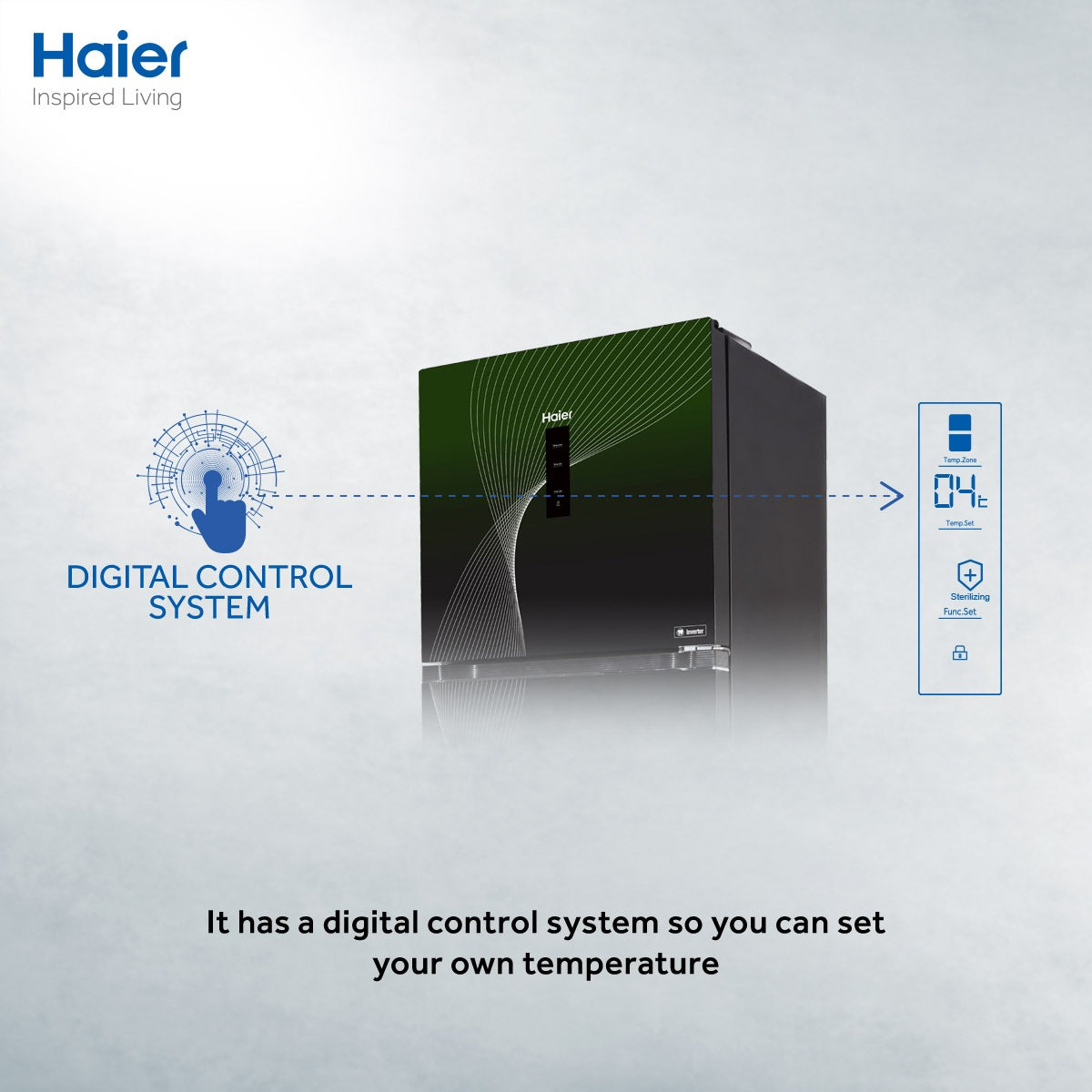 Haier HRF-418 IFGA/IFRA/IFPA Digital Inverter | (14CFT)