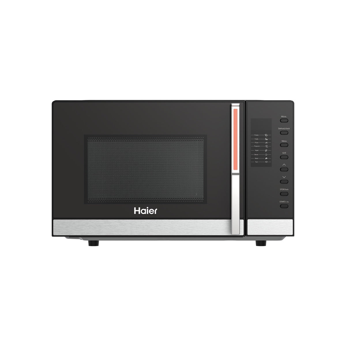 Haier 23L - HMW-23200 - Digital Grill Microwave Oven (Defrost Function - Multi Cooking Function - Cooking end signal)