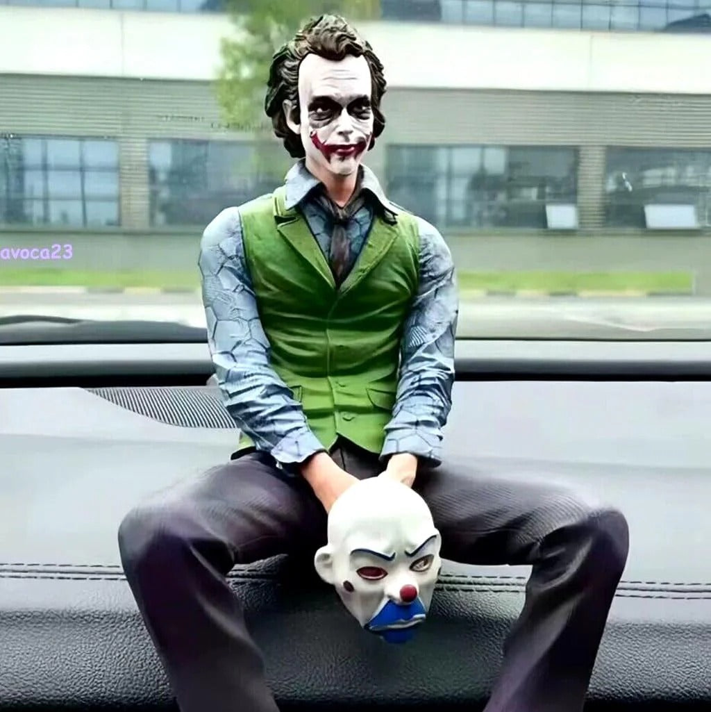 Joker car ornament