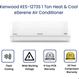 Kenwood AC 1273s 1 Ton Inverter Heat & cool E-Serene