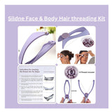 Sildne Face & Body Hair threading Kit - (Box Packing)