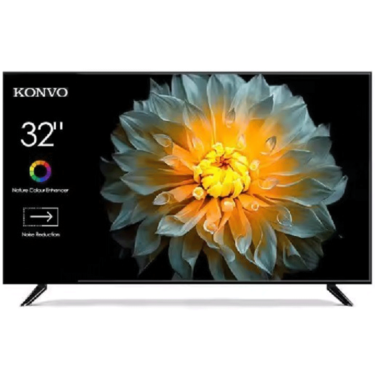 KONVO QLED TV 32G3X – 32 Inch Smart Google TV