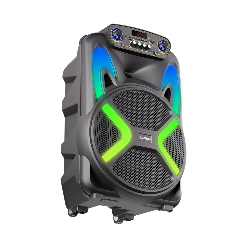 Login L-266 Ronaq | 15 inch wireless speaker 15” Woofer | 40W RMS | Up to 4 Hrs Playback