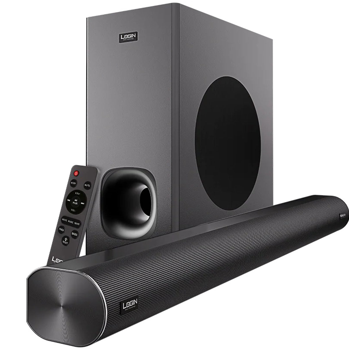 Login L-278 Avantis | 2.1 Channel Multimedia Speaker | Dolby Audio 220W RMS | DOLBY Audio | 2.1 Channel