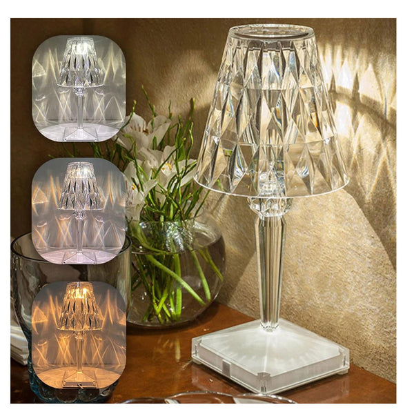 Touch Switch LED Rose Table Lamp (Large Size) with Box Packing