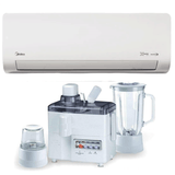 MIDEA 2.0 TON EXTREME DC INVERTER AC Model MSAGD-24HRFN1 + Premium 3 in 1 Juicer Blender