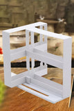 Swivel Swipe Cabinet Double Organizer with Box Packing