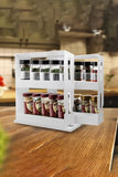 Swivel Swipe Cabinet Double Organizer with Box Packing