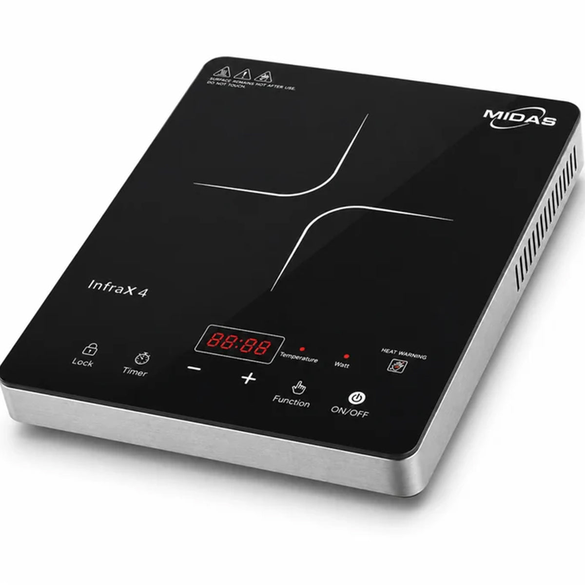 MIDAS ELECTRIC HOT PLATE INFRAX 4 Model MI-INF-104