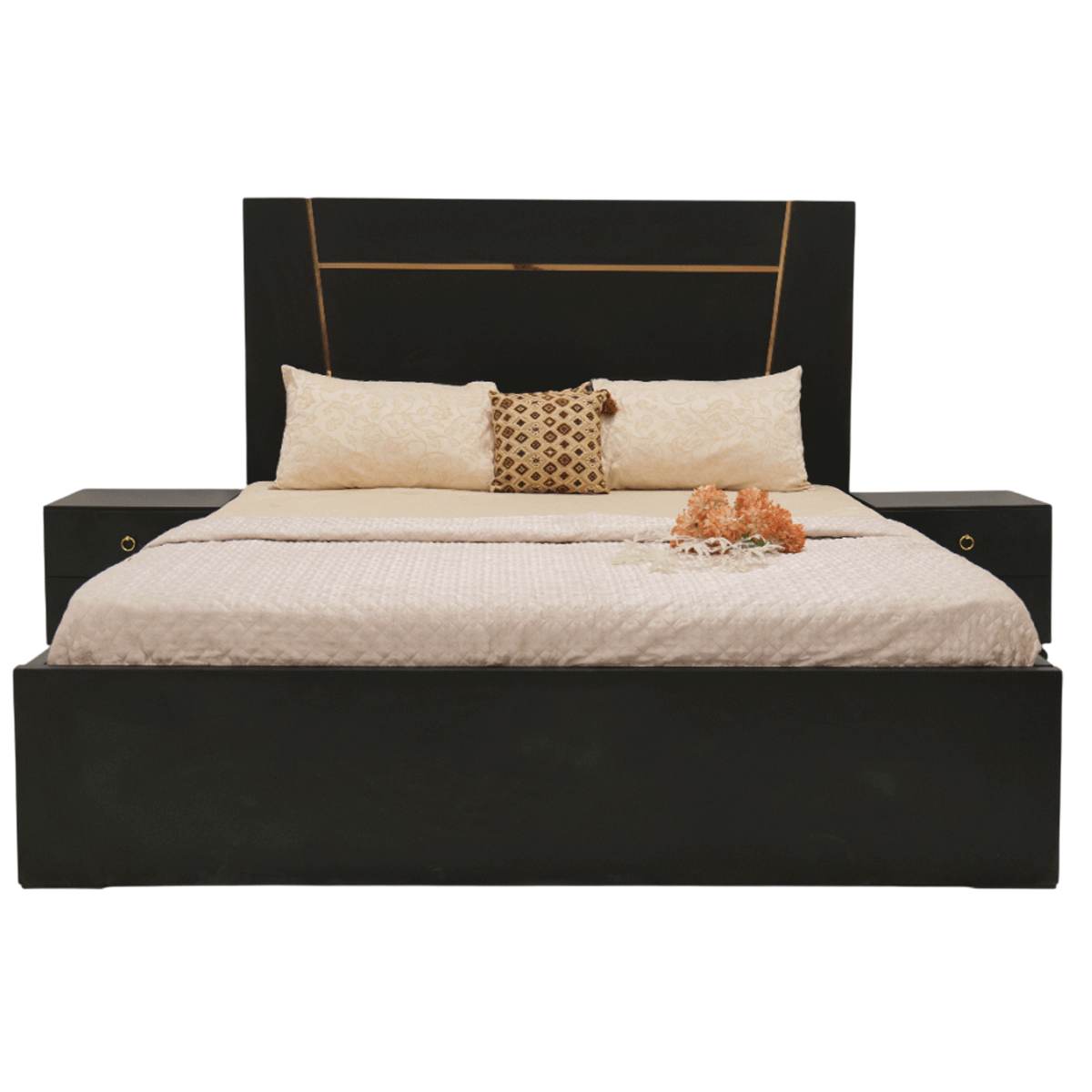 Black Diamond Bed Set (Available on Easy Installments)