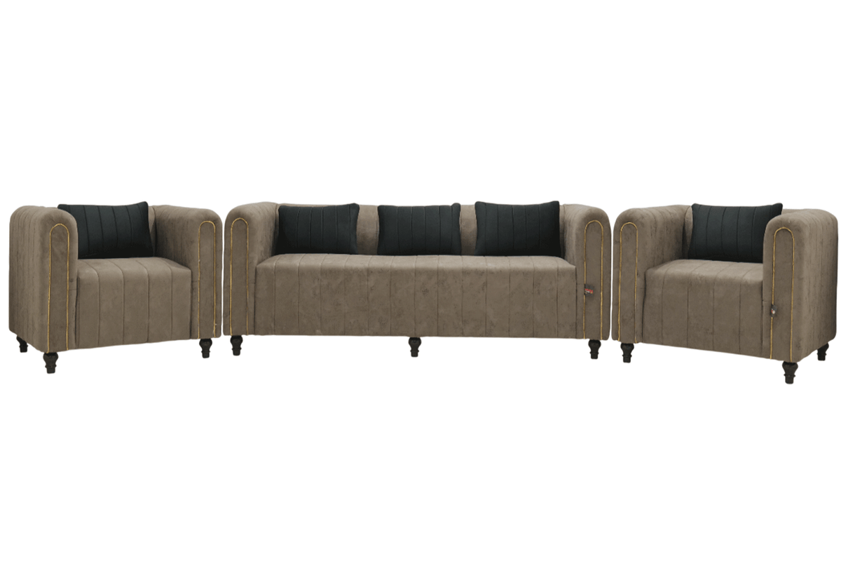 Afghani Sofa Set - 5 Seater (Available on Easy Installments)