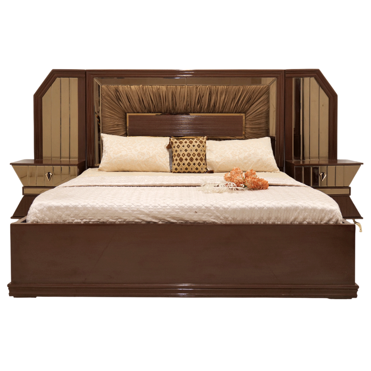 RoseGold Bed Set (Available on Easy Installments)
