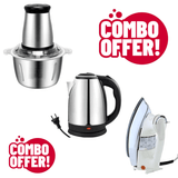 Delivery All Over Pakistan

Premum Electric Meat Grinder/Copper&nbsp;
National Premium Iron
National Electric Kettle