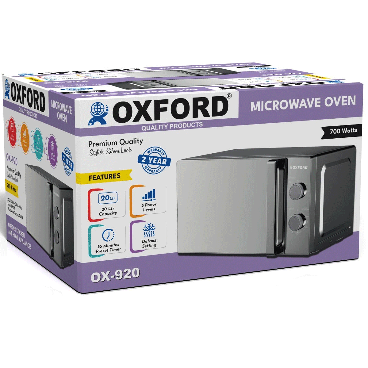 Oxford - Microwave Oven 20 Liter OX_220