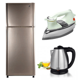 Pel PRL 6350 Refrigerator - 11 CFT  + Premium Electric Kettle + Premium Iron
