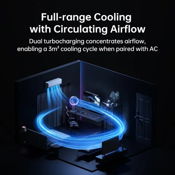JisuLife Table Fan Pro3 (10000mAh)