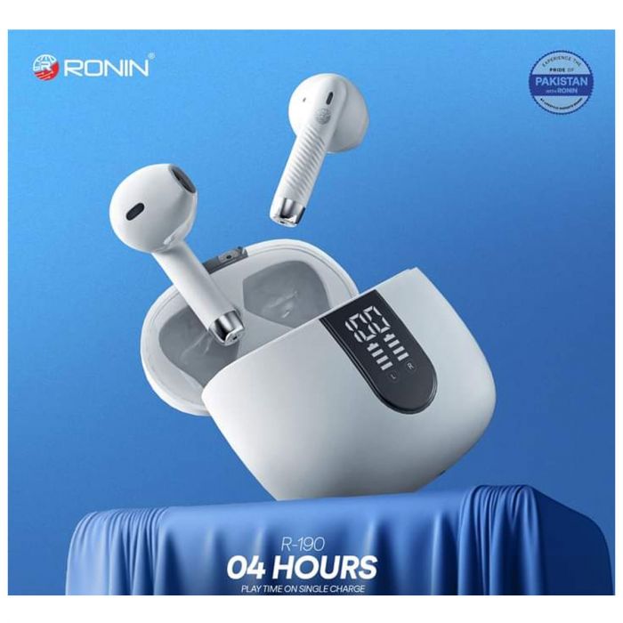 Ronin R-190 Earbuds (White)