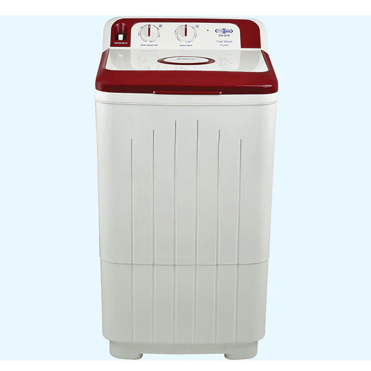 Super Asia SA-270 Fast Wash Crystal - Washing Capacity: 10 kg