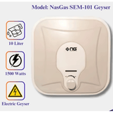 NasGas Semi-Instant Electric Geyser SEM-101 (10 Liters, 1500W)