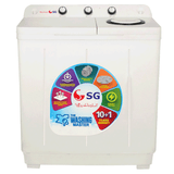 SG 1202 Twin Tub Washer & Dryer Machine Crystal Lid - 12 KG