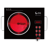 SG Professional Infrared Cooker 8019 - LED Display & Micro Crystal Plate