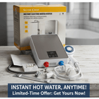 SilverCrest Electric Instant Water Heater and Shawer/ Electric Instant Geyser