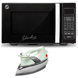 PEL PMO 23 SLD Silver Line Microwave Oven 23 Ltr + Premium Iron
