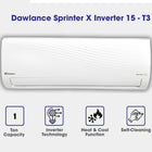 Dawlance Sprinter X Inverter 15 Split Air Conditioner – T3 Compressor - 1 TON