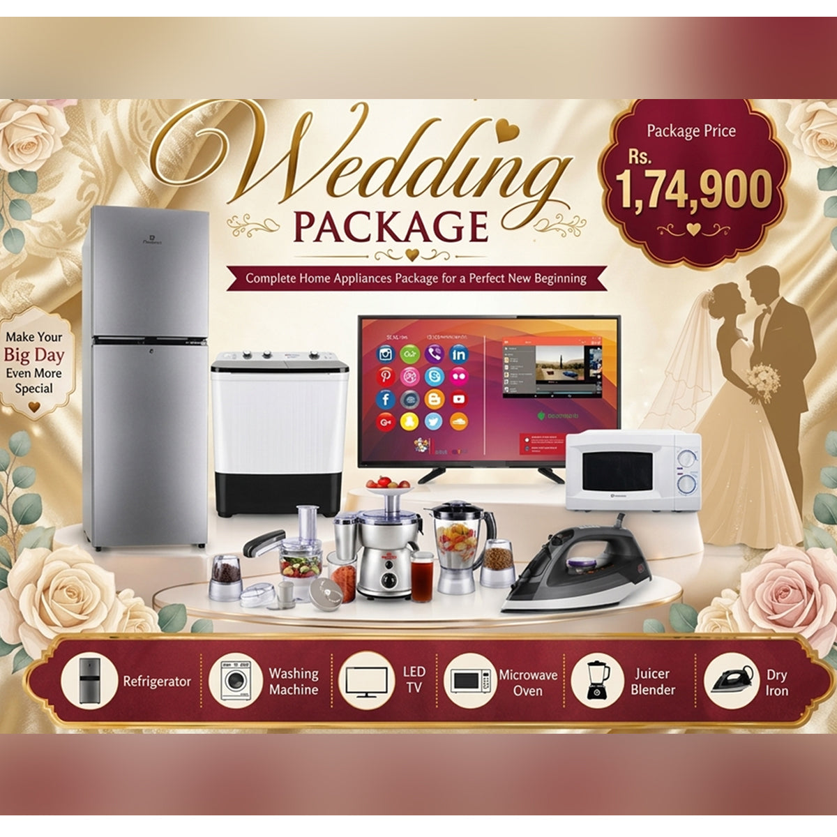 Surmawala Bumper Wedding Package (Make Your Big Day Even More Special)