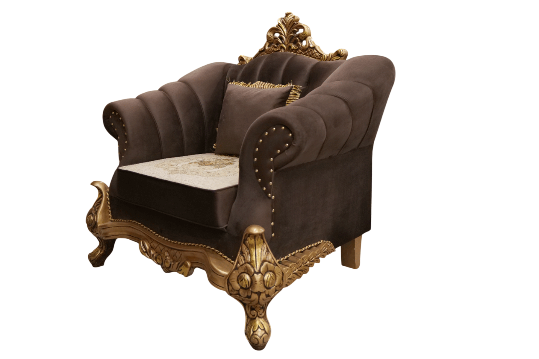 Asmani Taj Sofa Set - 5 Seater (Available on Easy Installments)