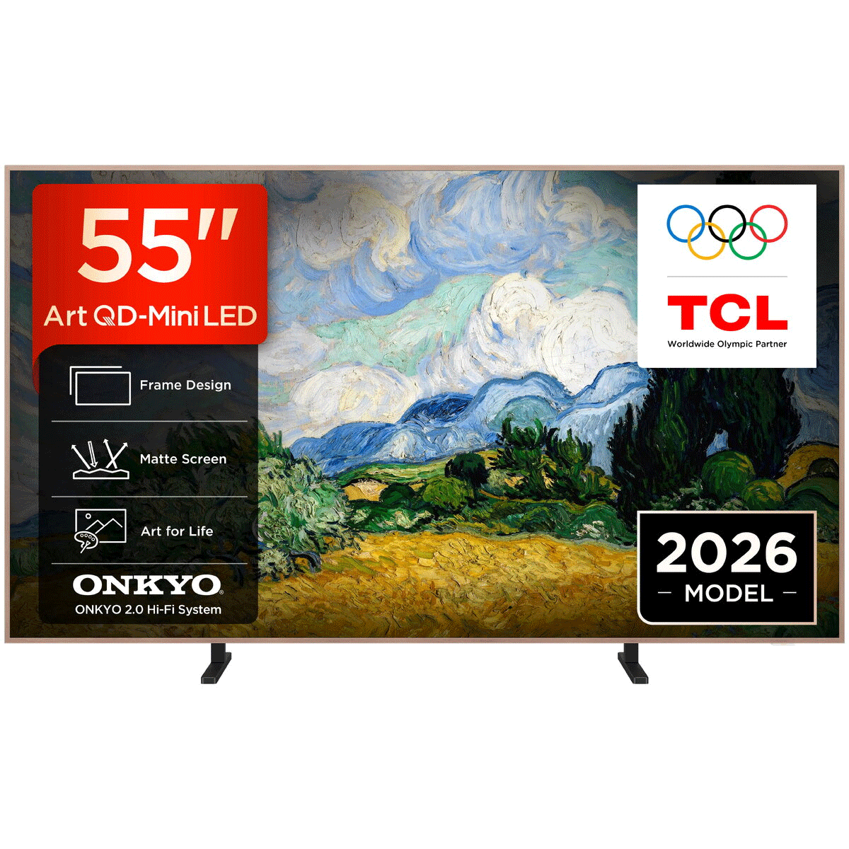 TCL NXTVISION 55 Inch QD Mini LED Smart TV 55A400 PRO Series C