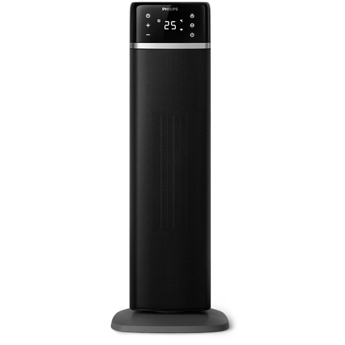 Philips 5000 Series Ceramic Fan Heater AI- Powered for Energy Saving Black Model-CX5120/11