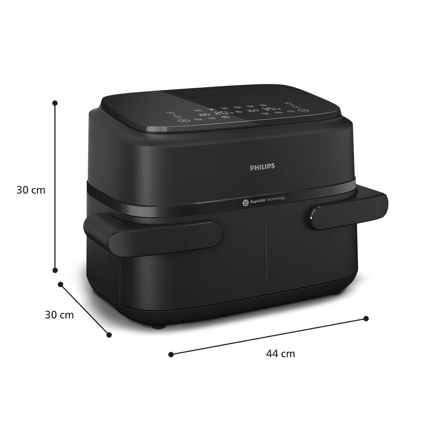 Philips 1000 Series Dual Basket Airfryer NA150/09 - 7.1 L