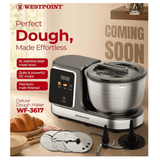 WestPoint Dough Maker with DC motor (steel bowl) Digital - WF-3617