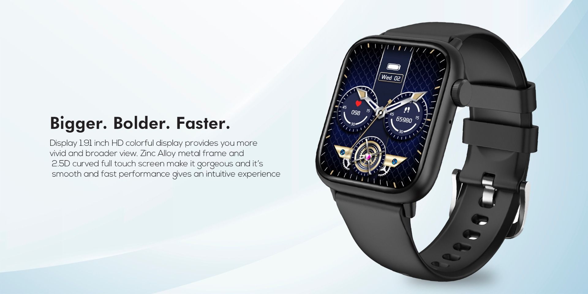YOLO Watch Pro Max BT Calling Smart Watch 1.91” HD Large Screen 120+ Sports Modes 24-7 Heart Rate SpO2 Monitor Music Playback