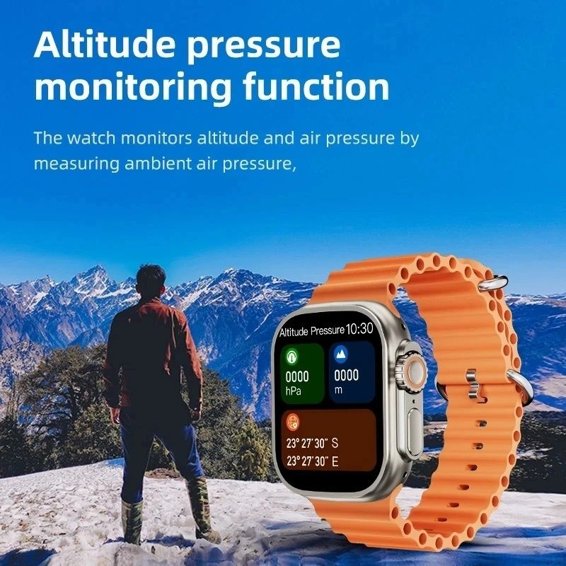 Watch 8 Ultra Smartwatch For Man Woman Fitness NFC Original 1:1 Iwo Series 8 BT Call Smart Watches For Apple Android Phone