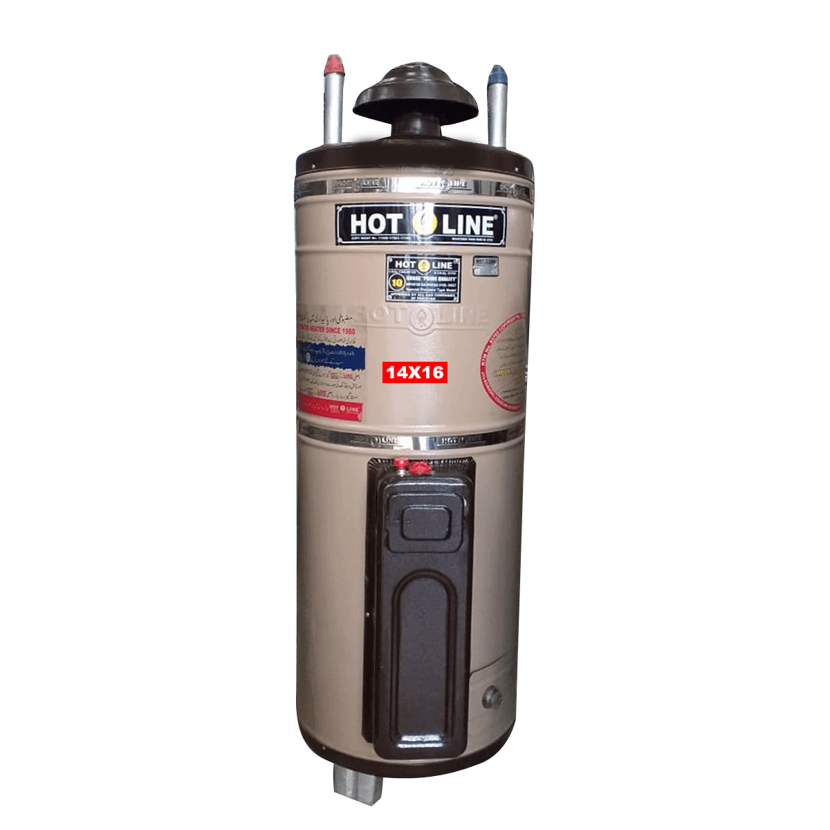 Hotline Water Heater Geyser 30 Gallon -14 X 16