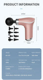 Portable Massage Gun 3 Gears Muscle Relaxation Electric Gun Massager