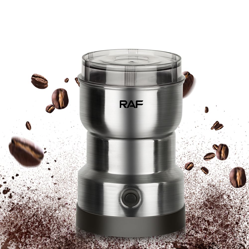 RAF 2in1 – Stainless Steel Juice Blender Automatic Coffee Spice Grinder