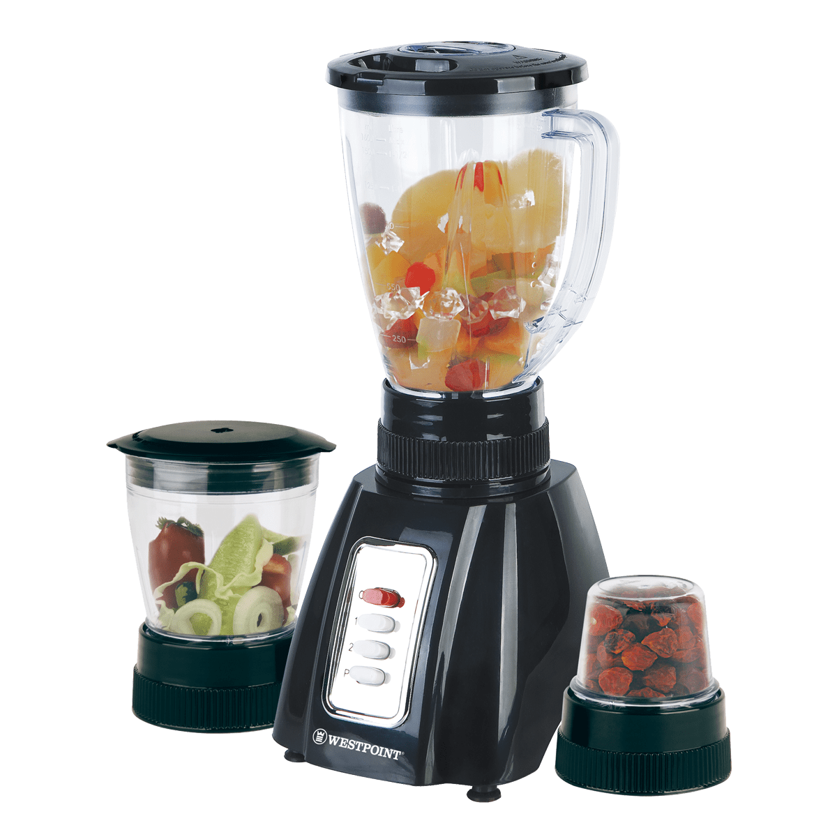 Westpoint 3 In 1 Deluxe Blender  and  Grinder WF-302