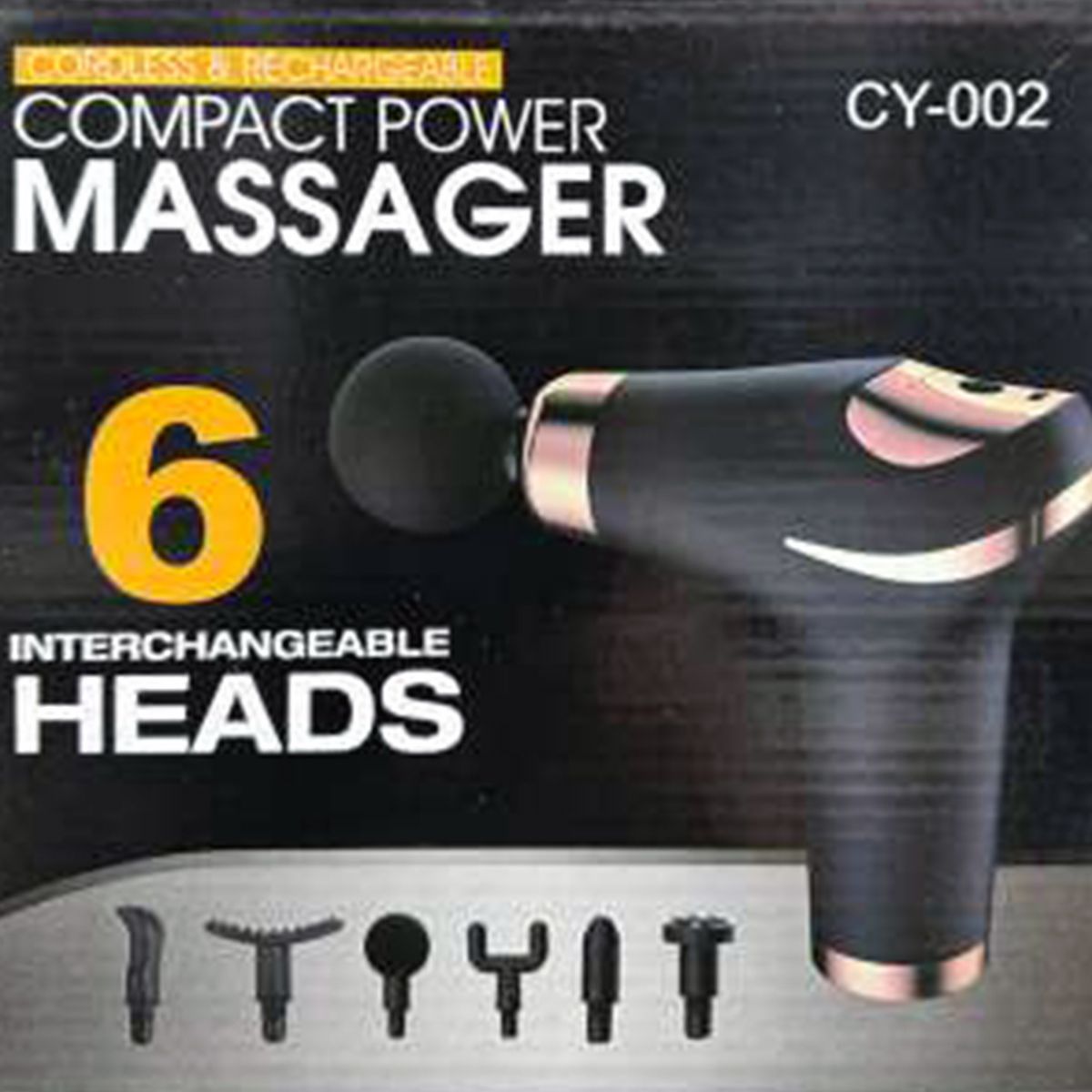 Portable Massage Gun 3 Gears Muscle Relaxation Electric Gun Massager