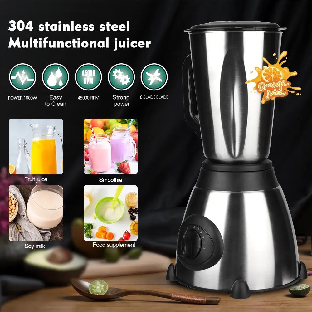 RAF Electric Blender 1.5-L 1000-W R.300