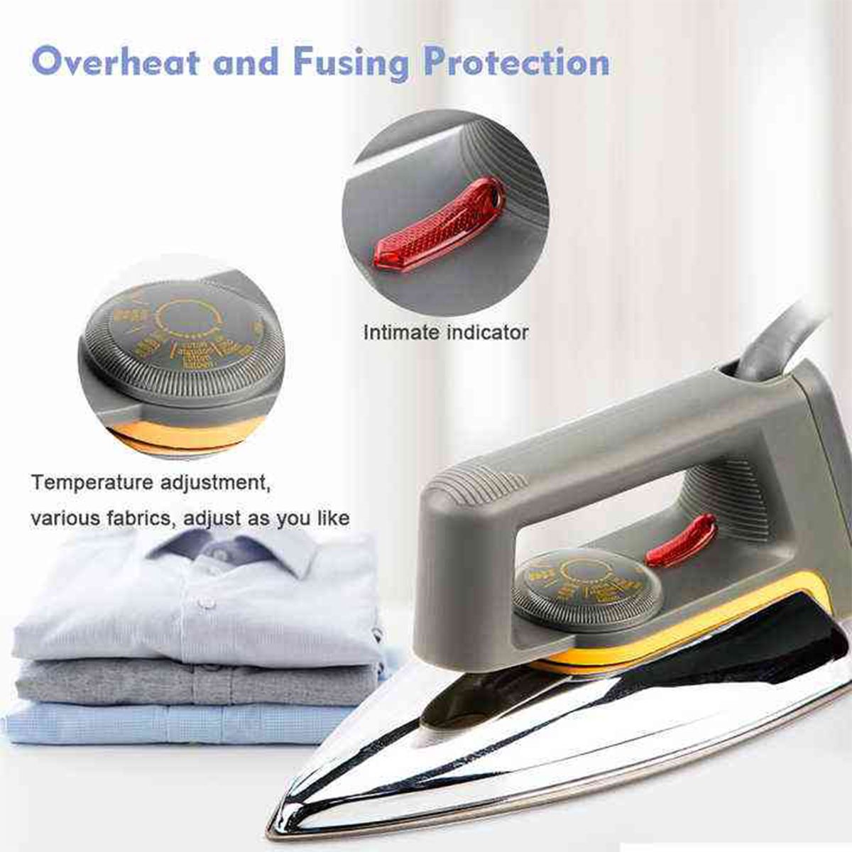 RAF LIGHT WEIGHT DRY IRON R.1108