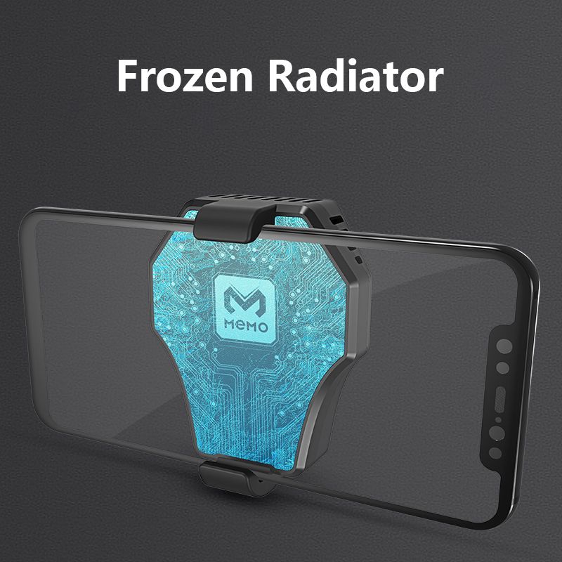 MEMO L01 Mobile Radiator Phone Cooling Fan Case Cold Wind Handle Fan for PUGB Mobile Cooler Mobile Cooling Fan Case