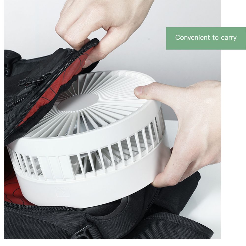 Portable Fan Rechargeable, Stand  and  Table fan Folding Telescopic  and  Adjustable Height for Office Home Outdoor Camping
