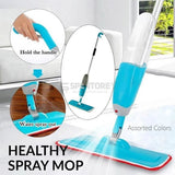 Healthy Spray Mop with Removable Washable Cleaning Microfiber Pad